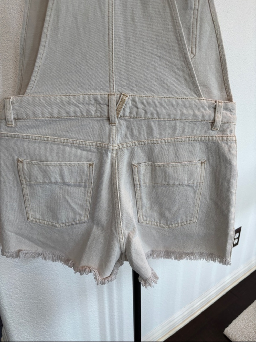 Free People Front Zip Overalls NWT Size 6 - Picture 6 of 11